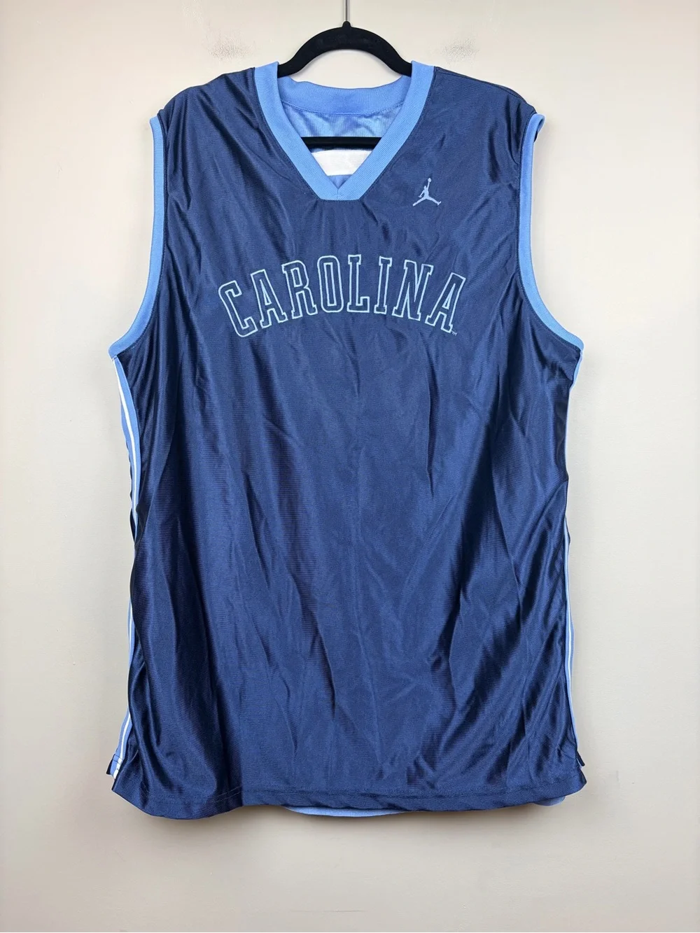 Vintage Y2K Jordan UNC Tar Heels Reversible Basketball Jersey Men XL Nike